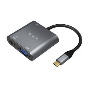 AISENS A109-0626 adaptador gráfico USB 3860 x 2160 pixels Cinzento