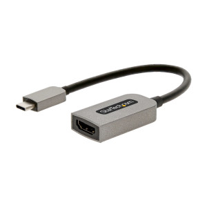 StarTech.com Adaptador USB C para HDMI - Vídeo de 4K 60Hz, HDR10 - Dongle adaptador USB-C para HDMI 2.0b - USB Type-C DP Alt
