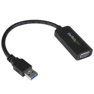 StarTech.com USB32VGAV adaptador gráfico USB 1920 x 1200 pixels Preto