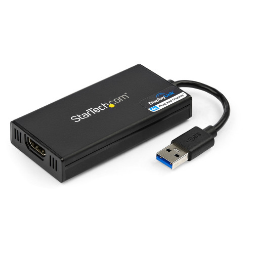 StarTech.com Adaptador USB 3.0 para HDMI - Certificação DisplayLink - 4K 30HZ StarTech.com Adaptador USB 3.0 para HDMI - Certificação DisplayLink - 4K 30HZ