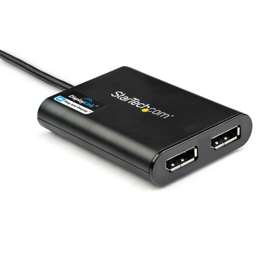 StarTech.com Adaptador USB 3.0 para DisplayPort duplo - 4K 60Hz StarTech.com Adaptador USB 3.0 para DisplayPort duplo - 4K 60Hz