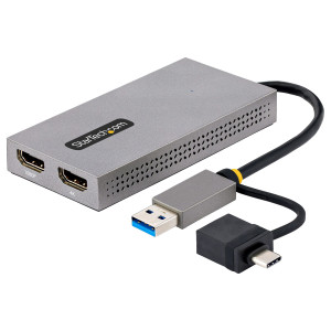 StarTech.com 107B-USB-HDMI adaptador gráfico USB 3840 x 2160 pixels Cinzento