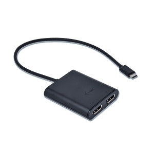 i-tec C31DUAL4KDP adaptador gráfico USB 3840 x 2160 pixels Preto 2