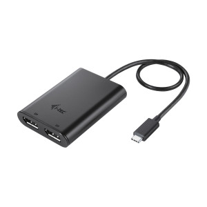 i-tec C31DUAL4K60DP adaptador gráfico USB 7680 x 4320 pixels Preto