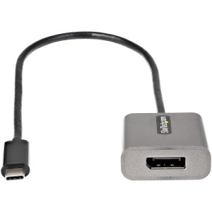 StarTech.com Adaptador USB C para DisplayPort - Dongle adaptador USB-C para DisplayPort 1.4 de 8K 4K 60Hz - Conversor de vídeo 2