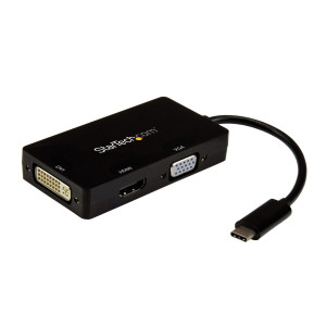 StarTech.com CDPVGDVHDBP adaptador gráfico USB 3840 x 2160 pixels Preto