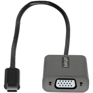 StarTech.com Adaptador USB C para VGA - Dongle adaptador USB Type-C para VGA de 1080p - Conversor de vídeo de monitor ecrã 2