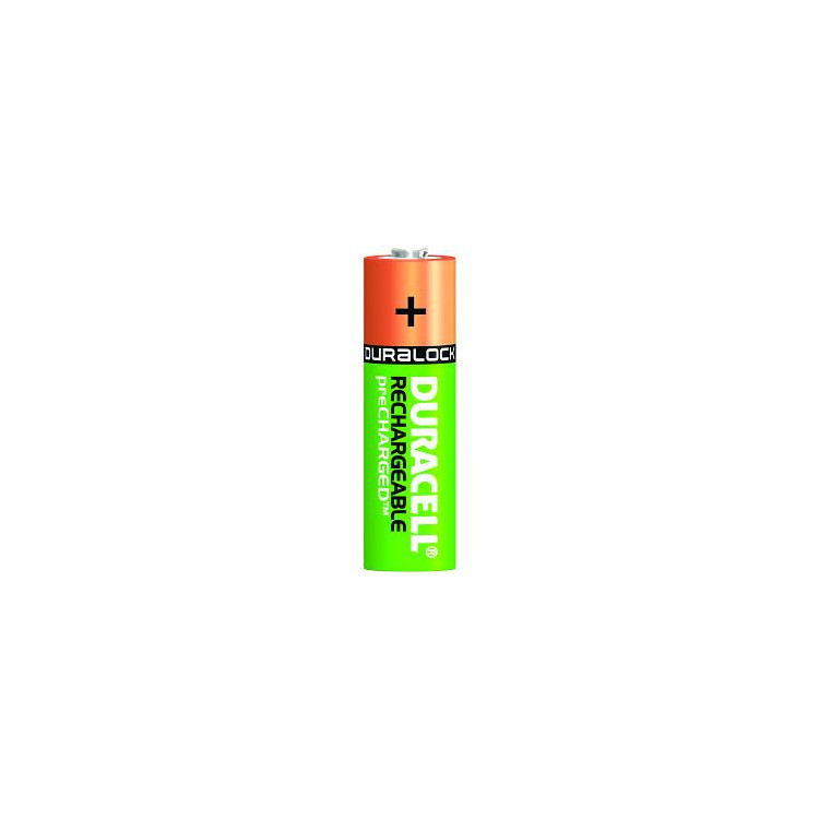 Duracell AA 2400mAh 4 Pack Bateria recarregável Hidreto metálico de níquel