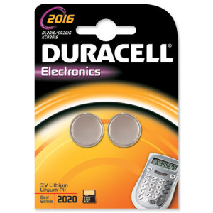 Duracell DL2016B2 pilha Bateria descartável Lítio