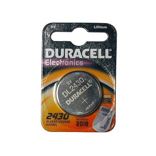 Duracell DL2430 pilha Bateria descartável Lítio Duracell DL2430 pilha Bateria descartável Lítio
