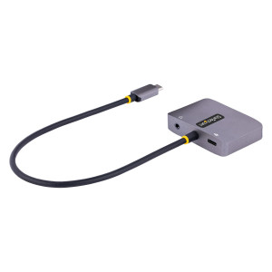 StarTech.com 122-USBC-HDMI-4K-VGA adaptador gráfico USB 3840 x 2160 pixels Cinzento 2