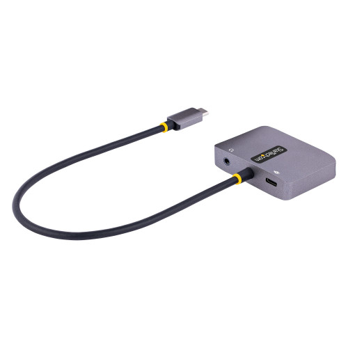 StarTech.com 122-USBC-HDMI-4K-VGA adaptador gráfico USB 3840 x 2160 pixels Cinzento StarTech.com 122-USBC-HDMI-4K-VGA adaptador gráfico USB 3840 x 2160 pixels Cinzento