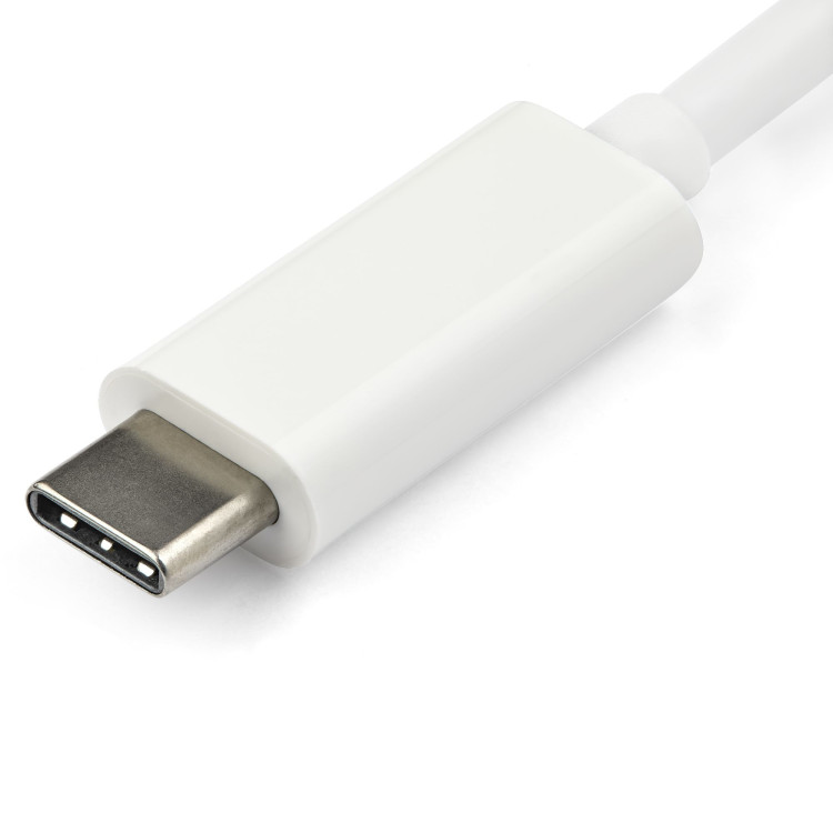 StarTech.com CDP2VGAW adaptador gráfico USB 1920 x 1200 pixels Branco