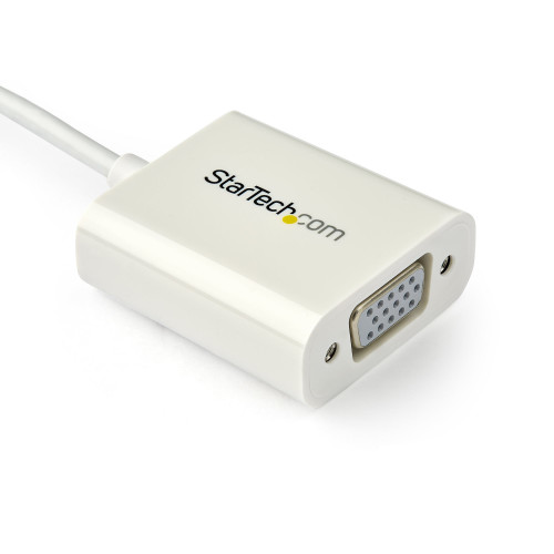 StarTech.com CDP2VGAW adaptador gráfico USB 1920 x 1200 pixels Branco StarTech.com CDP2VGAW adaptador gráfico USB 1920 x 1200 pixels Branco