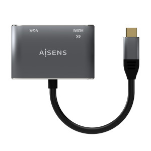 AISENS A109-0627 adaptador gráfico USB 3860 x 2160 pixels Cinzento 2