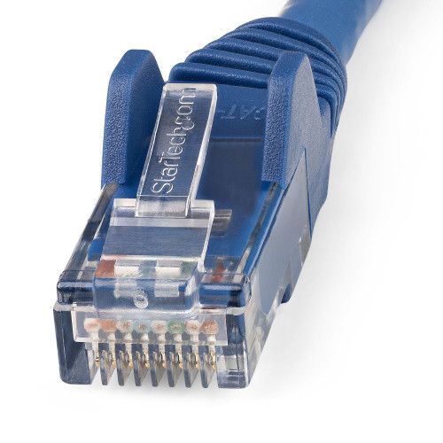StarTech.com N6LPATCH2MBL cabo de rede Azul 2 m Cat6 U UTP (UTP) StarTech.com N6LPATCH2MBL cabo de rede Azul 2 m Cat6 U UTP (UTP)