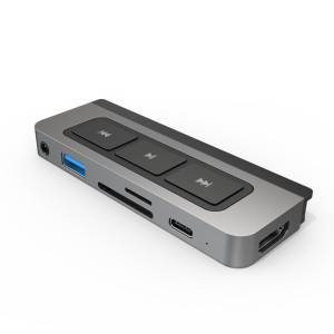 Targus HD449 hub de interface USB Type-C 5000 Mbit s Prateado