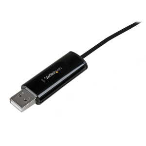 StarTech.com Cabo de comutador KM com transferência de ficheiro para Mac e computador Windows - USB 2.0 2