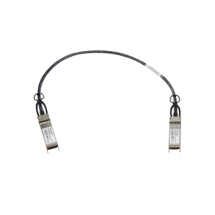 StarTech.com SFP10GPC05M Cabo InfiniBand Fibra Ótica 0,5 m SFP+ Preto
