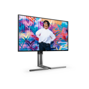 AOC U3 U27U3CV monitor de ecrã 68,6 cm (27") 3840 x 2160 pixels 4K Ultra HD LCD Preto 2