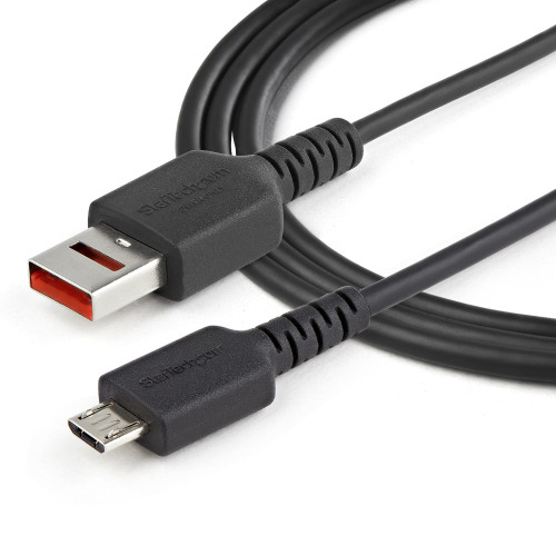 StarTech.com USBSCHAU1M cabo USB USB 2.0 1 m USB A Micro-USB B Preto StarTech.com USBSCHAU1M cabo USB USB 2.0 1 m USB A Micro-USB B Preto