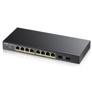 Zyxel GS1900-10HP switch de rede Gerido L2 Gigabit Ethernet (10 100 1000) Power over Ethernet (PoE) Preto