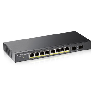 Zyxel GS1900-10HP switch de rede Gerido L2 Gigabit Ethernet (10 100 1000) Power over Ethernet (PoE) Preto 2