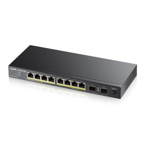 Zyxel GS1100-10HP switch de rede Não-gerido Gigabit Ethernet (10 100 1000) Power over Ethernet (PoE) 1U Preto