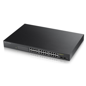 Zyxel GS1900-24HP switch de rede Gerido Gigabit Ethernet (10 100 1000) Power over Ethernet (PoE) Preto