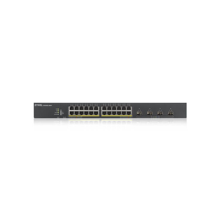 Zyxel XGS1930-28HP switch de rede Gerido L3 Gigabit Ethernet (10 100 1000) Power over Ethernet (PoE) Preto