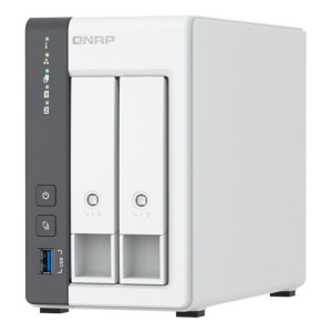 QNAP TS-216G servidor NAS e de armazenamento Tower Cortex-A Cortex-A55 4 GB HDD Branco