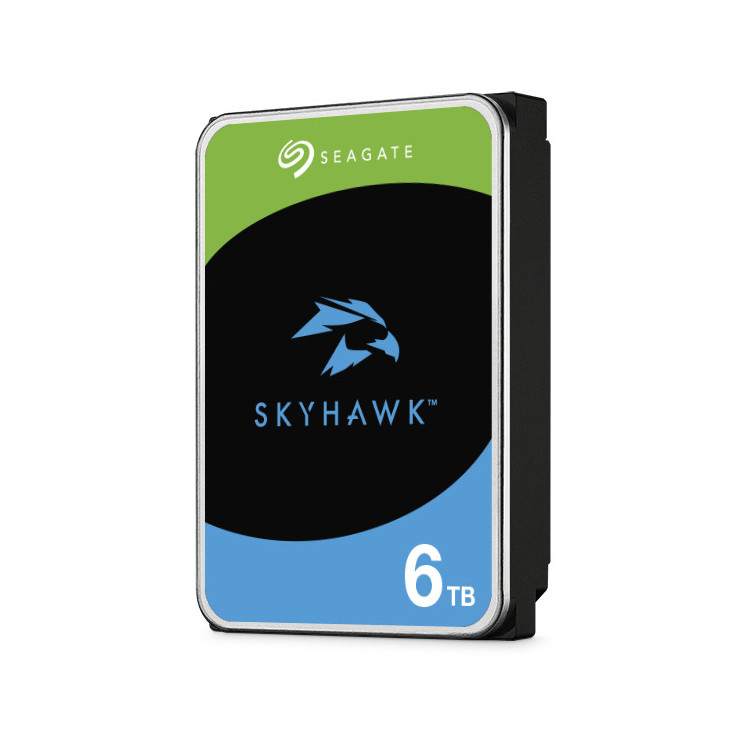 Seagate SkyHawk ST6000VX009 unidade de disco rígido 6 TB 256 MB 3.5" Serial ATA III