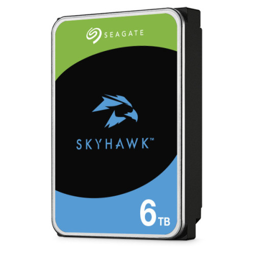 Seagate SkyHawk ST6000VX009 unidade de disco rígido 6 TB 256 MB 3.5" Serial ATA III Seagate SkyHawk ST6000VX009 unidade de disco rígido 6 TB 256 MB 3.5" Serial ATA III