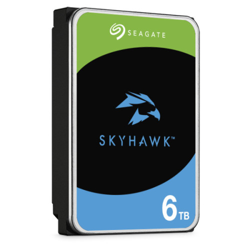 Seagate SkyHawk ST6000VX009 unidade de disco rígido 6 TB 256 MB 3.5" Serial ATA III Seagate SkyHawk ST6000VX009 unidade de disco rígido 6 TB 256 MB 3.5" Serial ATA III