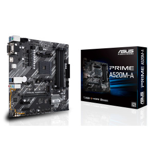 ASUS PRIME A520M-A II CSM AMD A520 Socket AM4 micro ATX