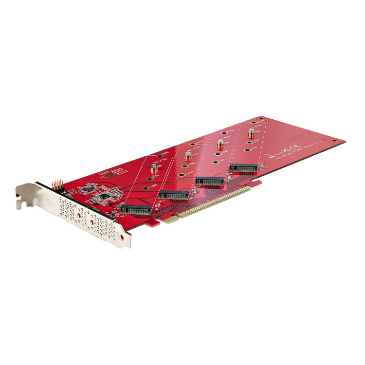 StarTech.com QUAD-M2-PCIE-CARD-B placa adaptador de interface Interno M.2
