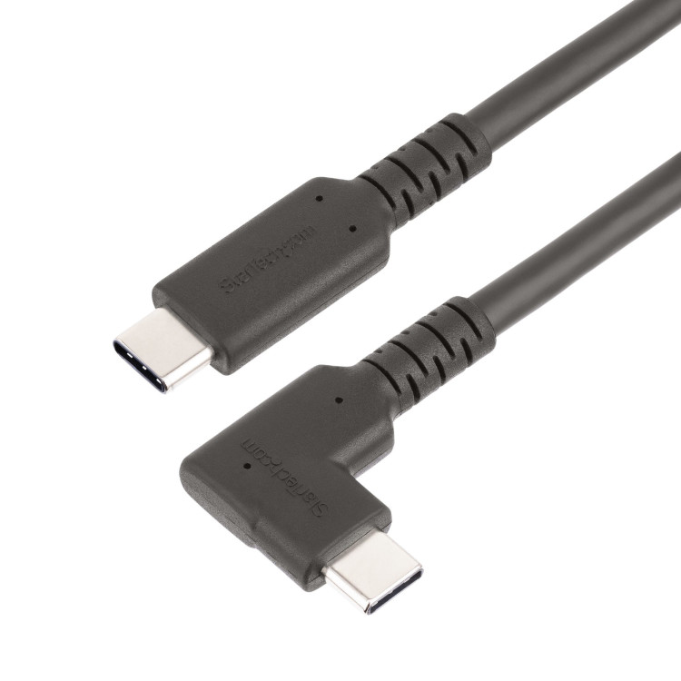 StarTech.com RUSB31CC50CMBR cabo USB USB 3.2 Gen 2 (3.1 Gen 2) 0,5 m USB C Preto