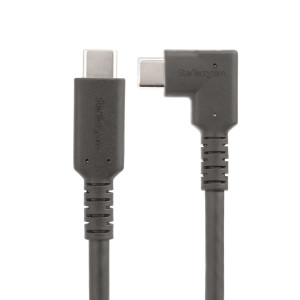StarTech.com RUSB31CC50CMBR cabo USB USB 3.2 Gen 2 (3.1 Gen 2) 0,5 m USB C Preto 2