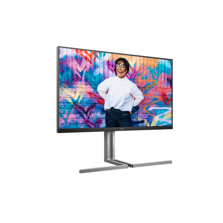 AOC U3 U32U3CV monitor de ecrã 80 cm (31.5") 3840 x 2160 pixels 4K Ultra HD LCD Preto