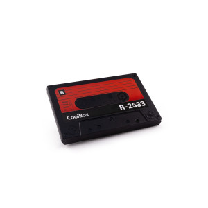 CoolBox SlimChase R-2533 Compartimento HDD SSD Preto, Vermelho 2.5" 2