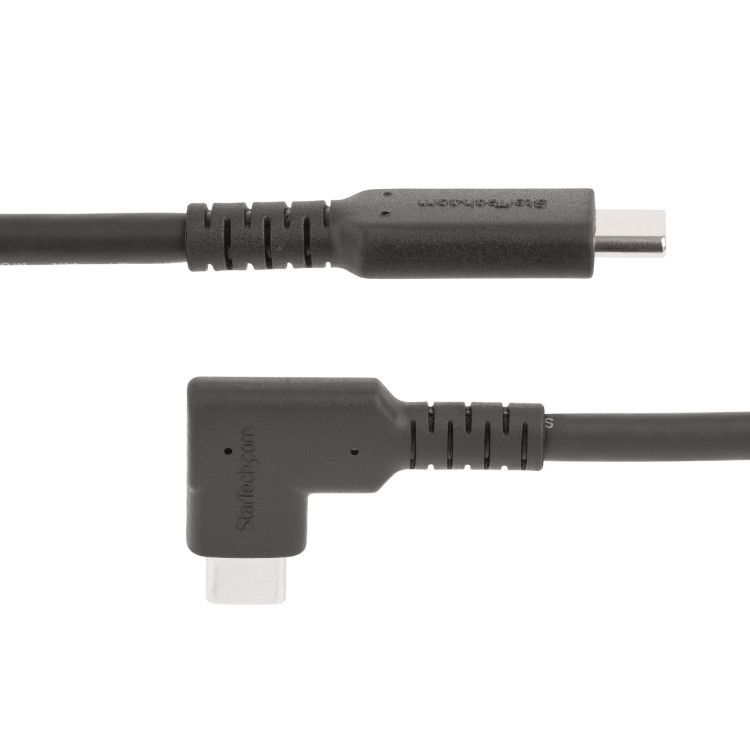 StarTech.com RUSB31CC1MBR cabo USB USB 3.2 Gen 2 (3.1 Gen 2) 1 m USB C Preto