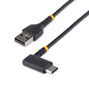 StarTech.com R2ACR-15C-USB-CABLE cabo USB USB 2.0 0,15 m USB A USB C Preto