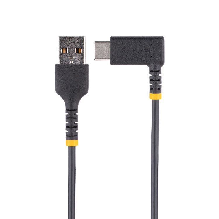StarTech.com R2ACR-15C-USB-CABLE cabo USB USB 2.0 0,15 m USB A USB C Preto