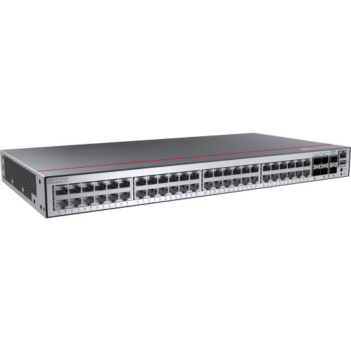 Huawei CloudEngine S5735-L48T4XE-A-V2 Gerido L3 Gigabit Ethernet (10 100 1000) 1U Preto, Prateado Huawei CloudEngine S5735-L48T4XE-A-V2 Gerido L3 Gigabit Ethernet (10 100 1000) 1U Preto, Prateado