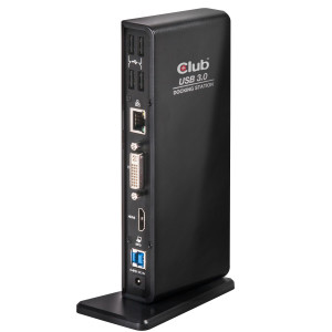 CLUB3D SenseVision USB3.0 Dual Display Docking Station 2