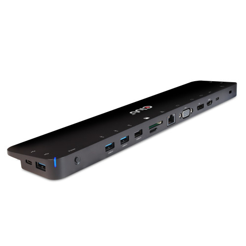 CLUB3D CSV-1564W100 base & duplicador de portas Acoplamento USB 3.2 Gen 1 (3.1 Gen 1) Type-C Preto