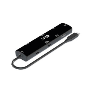 CLUB3D CSV-1599 base & duplicador de portas USB 3.2 Gen 1 (3.1 Gen 1) Type-C Preto