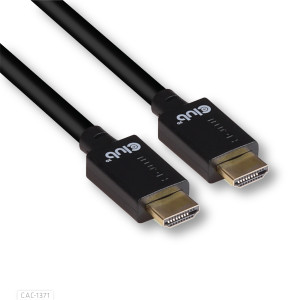 CLUB3D Ultra High Speed HDMI 4K120Hz, 8K60Hz Certified Cable 48Gbps M M 1 m 3.28 ft 2