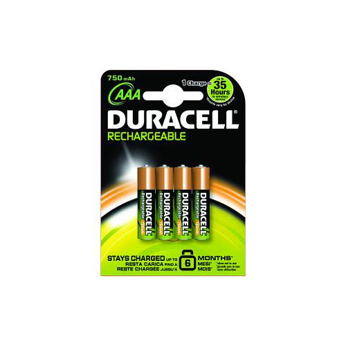 Duracell HR3-B pilha Bateria recarregável AAA Hidreto metálico de níquel