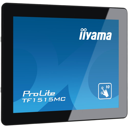 iiyama TF1515MC-B2 ecrã de sinalização 38,1 cm (15") LED 350 cd m² XGA Preto Ecrã táctil iiyama TF1515MC-B2 ecrã de sinalização 38,1 cm (15") LED 350 cd m² XGA Preto Ecrã táctil